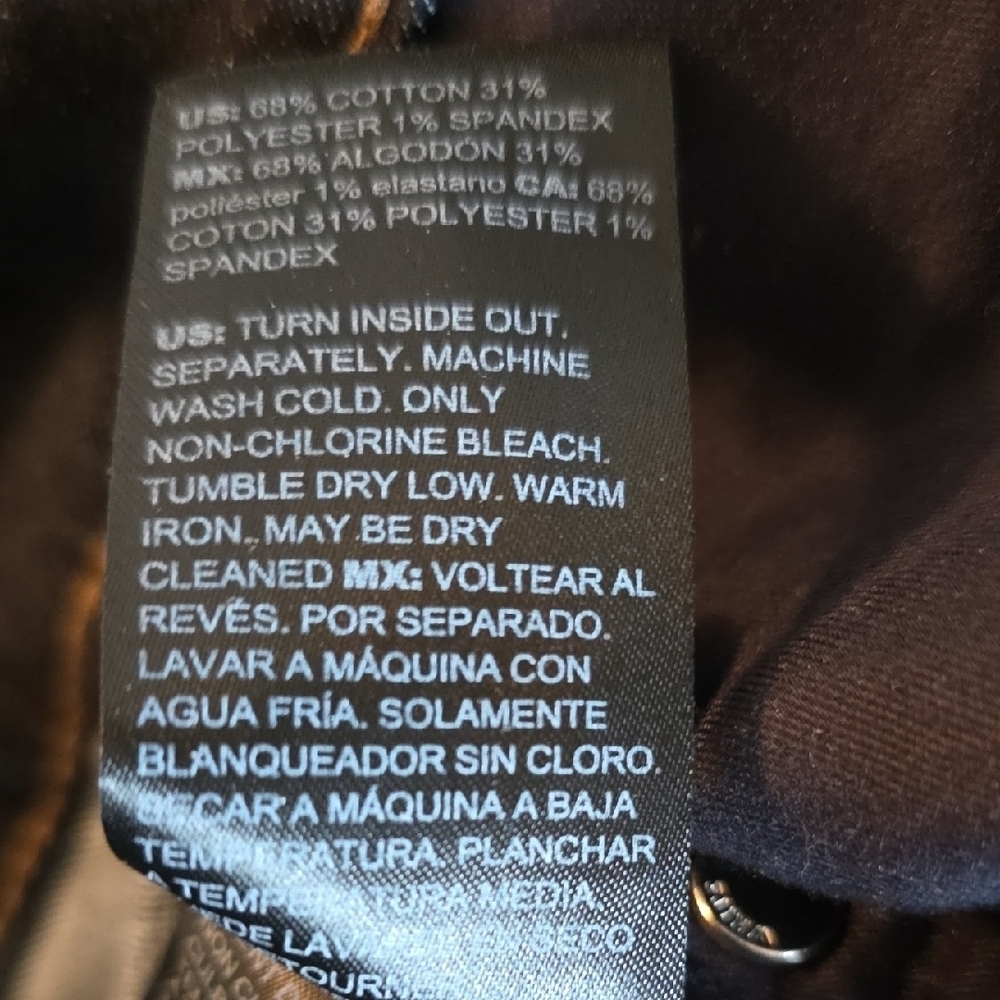 White House Black Market Dark Flare Jeans - Picture 6 of 6